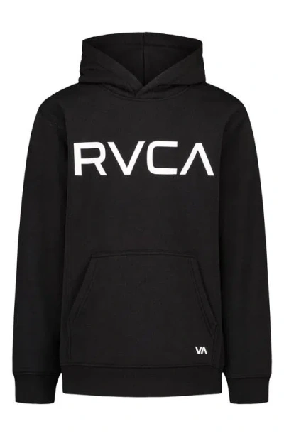 Rvca Kids' Big  Graphic Hoodie In Black
