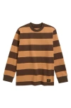 RVCA RVCA KIDS' CHAINMAIL STRIPE LONG SLEEVE T-SHIRT