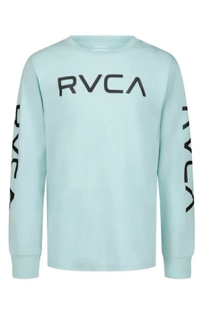 Rvca Kids' Logo Sweatshirt In Red