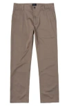 Rvca Kids' Weekend Stretch Pants In Dark Khaki
