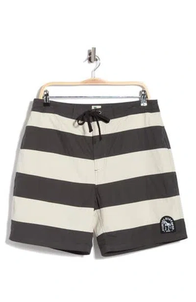 Rvca Main Tower Swim Trunks In Multi