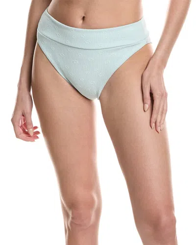 Rvca Maisey High-rise Cheeky Bottom In Blue