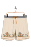 Rvca Mel Board Shorts In Neutral