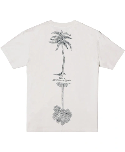 Rvca Men's Antique-like Short Sleeve T-shirt In Silver Bleach