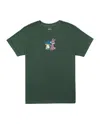 Rvca Men's Cottontale T-shirt In College Green In Multi