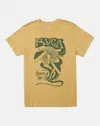 Rvca Men's Leave Behind T-shirt In Southern Moss In Multi