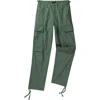 Rvca Men's Mill Cargo Pants In Jade In Blue