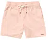 Rvca Men's Opposites Elastic Trunks In Peach In Pink