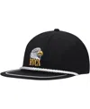 Rvca Men's  Black Flight Snapback Hat In Black
