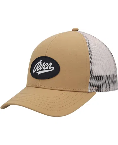 Rvca Men's  Gold Work Script Trucker Snapback Hat