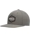 Rvca Men's  Olive Commonwealth Snapback Hat In Olive