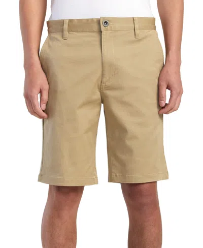 Rvca Men's Weekend Stretch Shorts In Brown