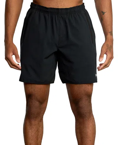 Rvca Men's Yogger Stretch 17" Shorts In Black