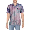 Rvca Mens Tie-dye Cotton Button-down Shirt