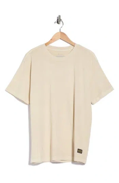 Rvca Midweight Cotton T-shirt In Ceramic