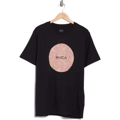 Rvca Motor Graphic T-shirt In Black