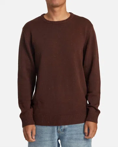 Rvca Neps Sweater In Red