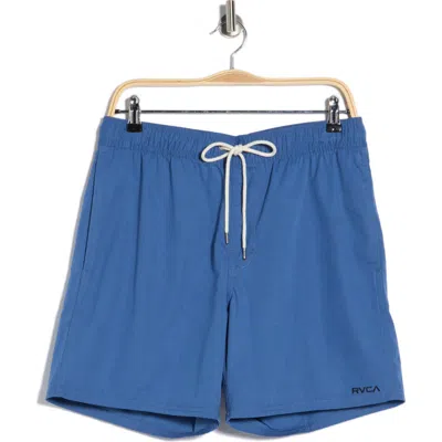 Rvca Opposites Amphibian Hybrid Shorts In Blue