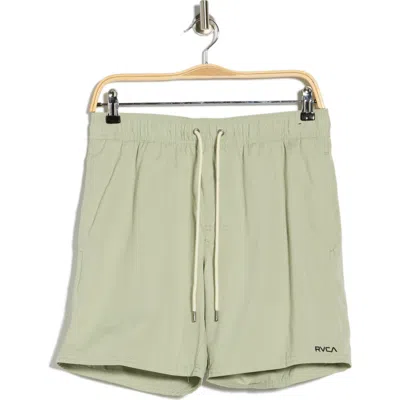 Rvca Opposites Amphibian Hybrid Shorts In Green