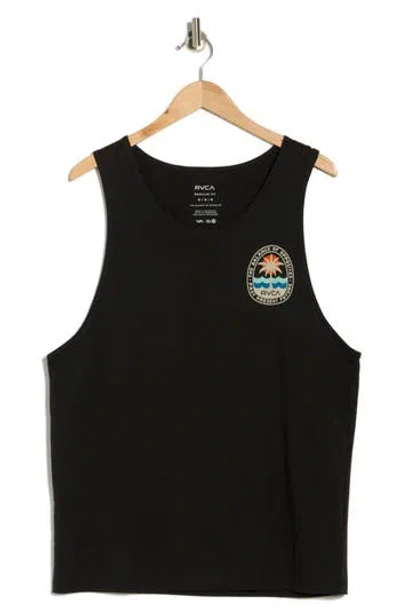 Rvca Palm Patch Tank In Black