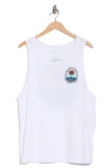 Rvca Palm Patch Tank In White