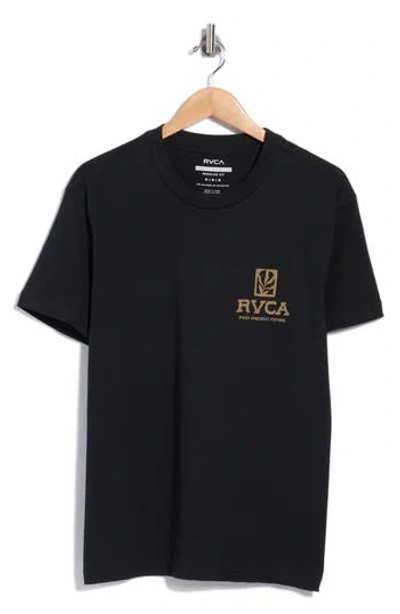 Rvca Palmgrove Cotton Graphic T-shirt In Multi