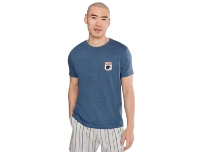 Rvca Pantero Short Sleeve Men's T Shirt Indigo: Xl In Blue