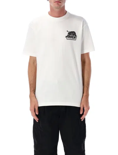 Rvca Penstation Organic Cotton T-shirt In White