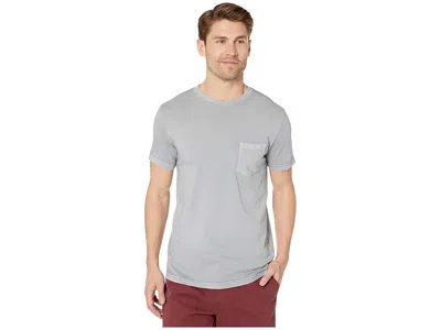 Rvca Ptc Pigment Short Sleeve Tee Men's Clothing Monument: Sm In Gray