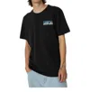 Rvca Resort Technica Tee In Pirate Black In Multi