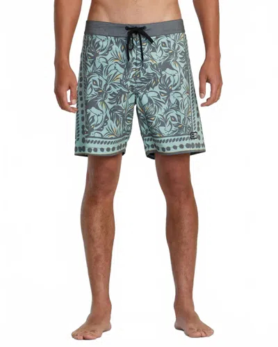 Rvca Resort Trunk In Aloe In Multi