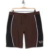 Rvca Retract Swim Trunks In Brown