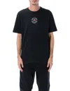 Rvca Roses Poster T-shirt In Black