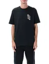 Rvca Skull-graphic T-shirt In Black