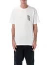 Rvca Double Trouble White T-shirt In White