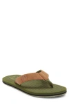Rvca Sandbar Flip Flop In Green