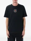 Rvca Roses Poster T-shirt In Black