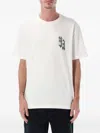 Rvca Double Trouble White T-shirt In White