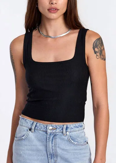Rvca Slate Tank In Black