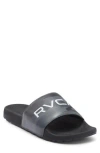 Rvca Sport Slide Sandal In Black