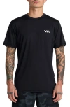 Rvca Sport Vent Graphic T-shirt In Multi