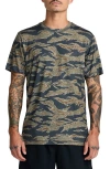 Rvca Sport Vent Graphic T-shirt In Multi