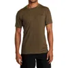Rvca Sport Vent Logo Graphic T-shirt In Mocha
