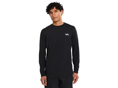 Rvca Sport Vent Long Sleeve Men's Workout Black: Lg