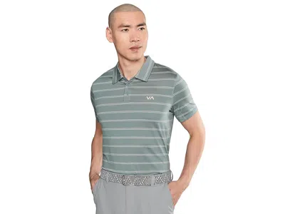 Rvca Sport Vent Polo Men's Clothing Lead: Sm In Multi