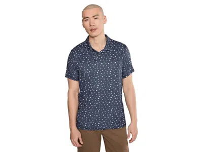 Rvca Sport Vent Polo Men's Clothing Moody Blue: Md