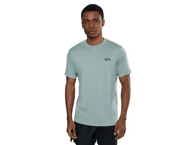 Rvca Sport Vent Short Sleeve In Gray