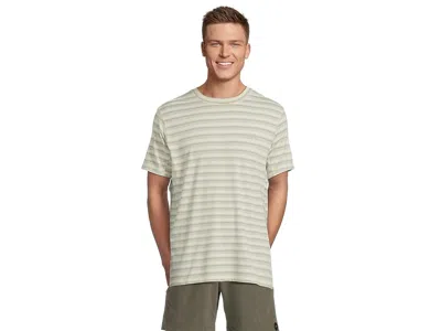 Rvca Sport Vent Stripe Short Sleeve T-shirts In White