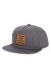 Rvca Standard Logo Patch Snapback Cap