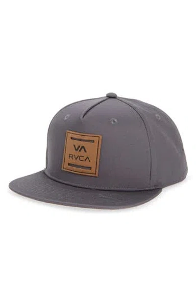 Rvca Standard Logo Patch Snapback Cap